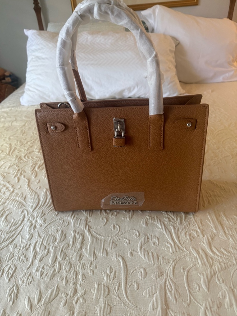 New-COSE Belle Impressions Satchel/ Structured/Tote Bag